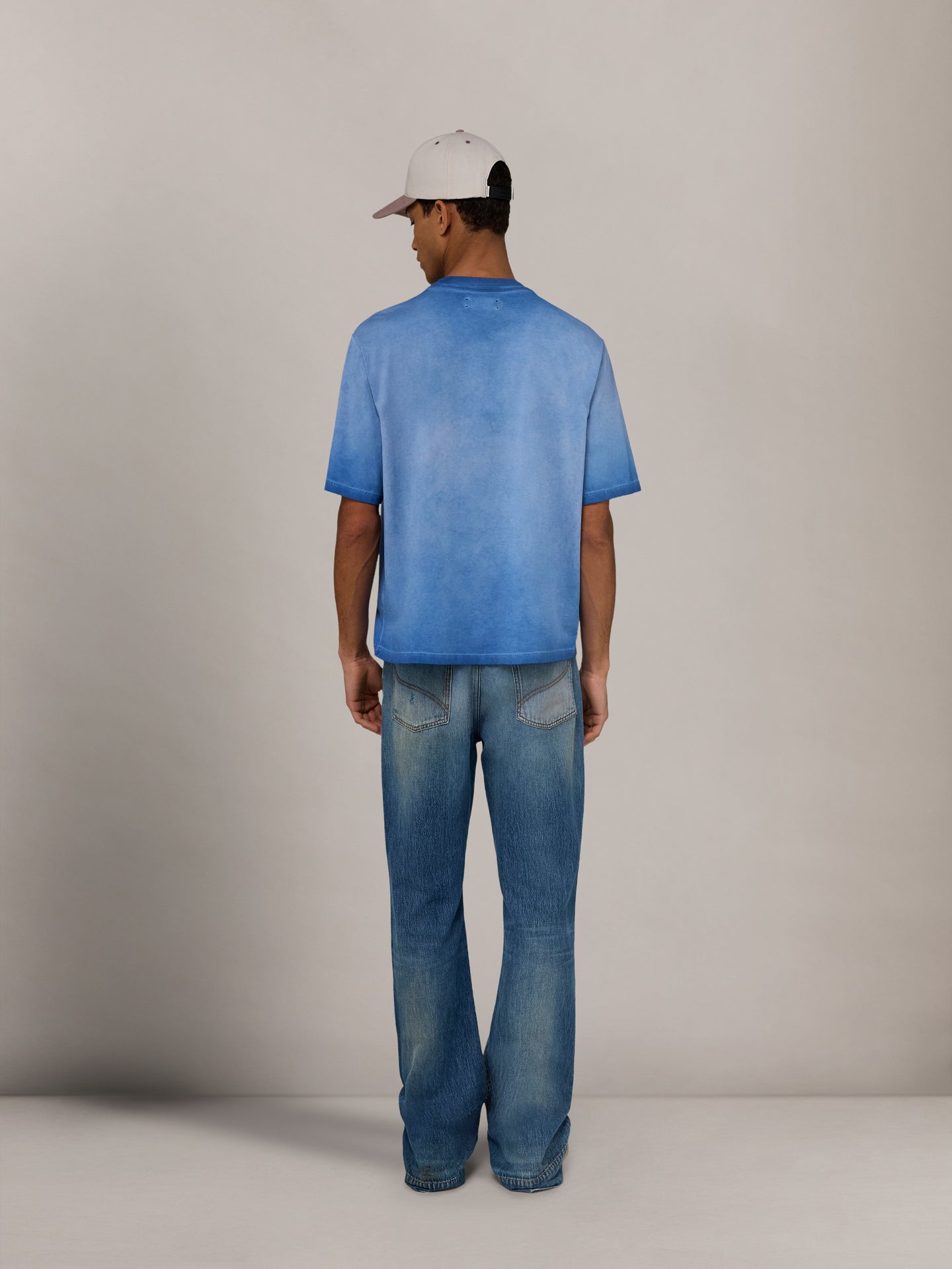 Faded pocket box tee