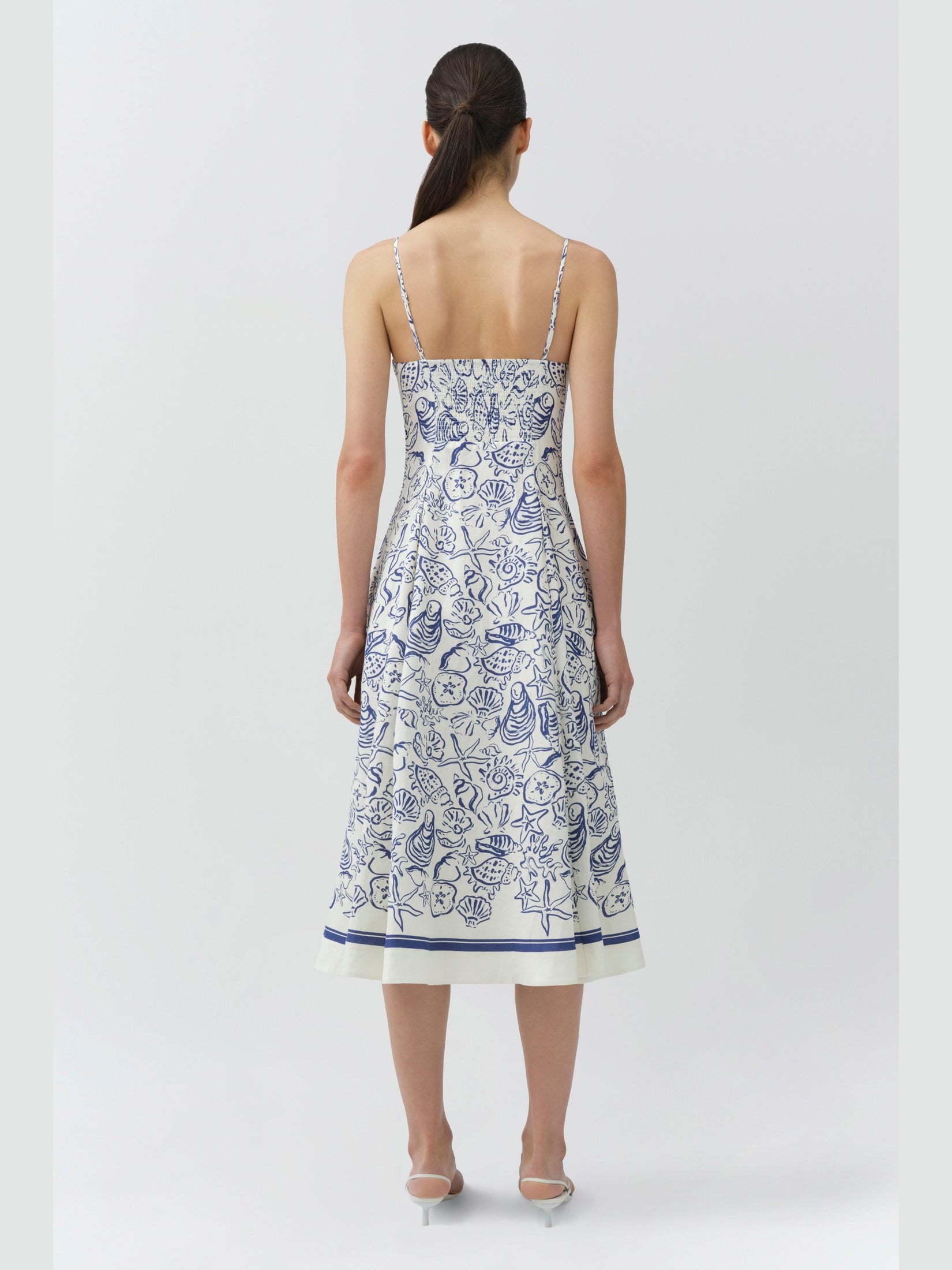 Analise bustier midi dress