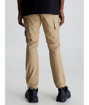 Men's Beige Skinny Washed Cargo Pant Calvin Klein
