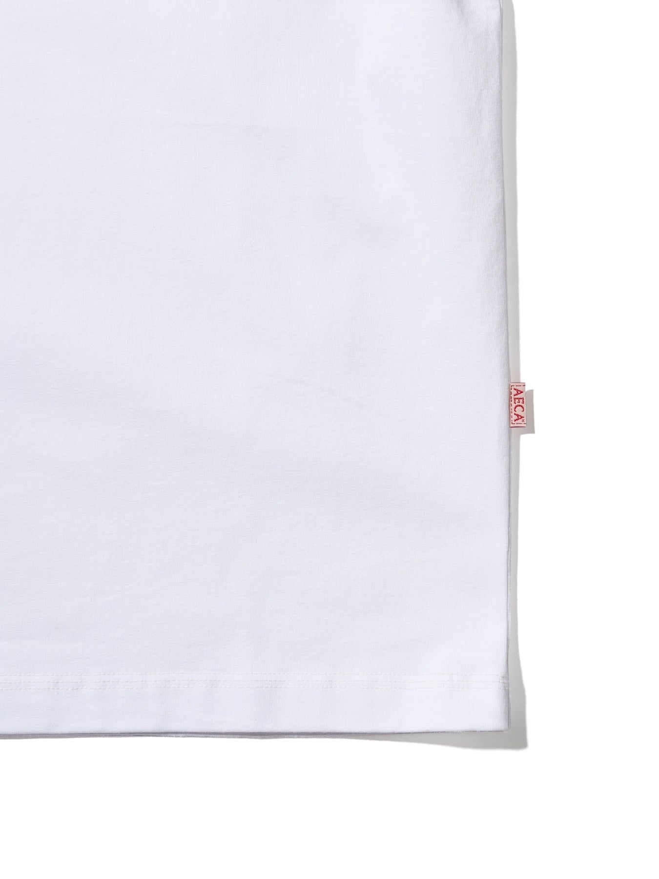Easy&free half sleeve tee-white