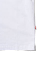 Easy&free half sleeve tee-white