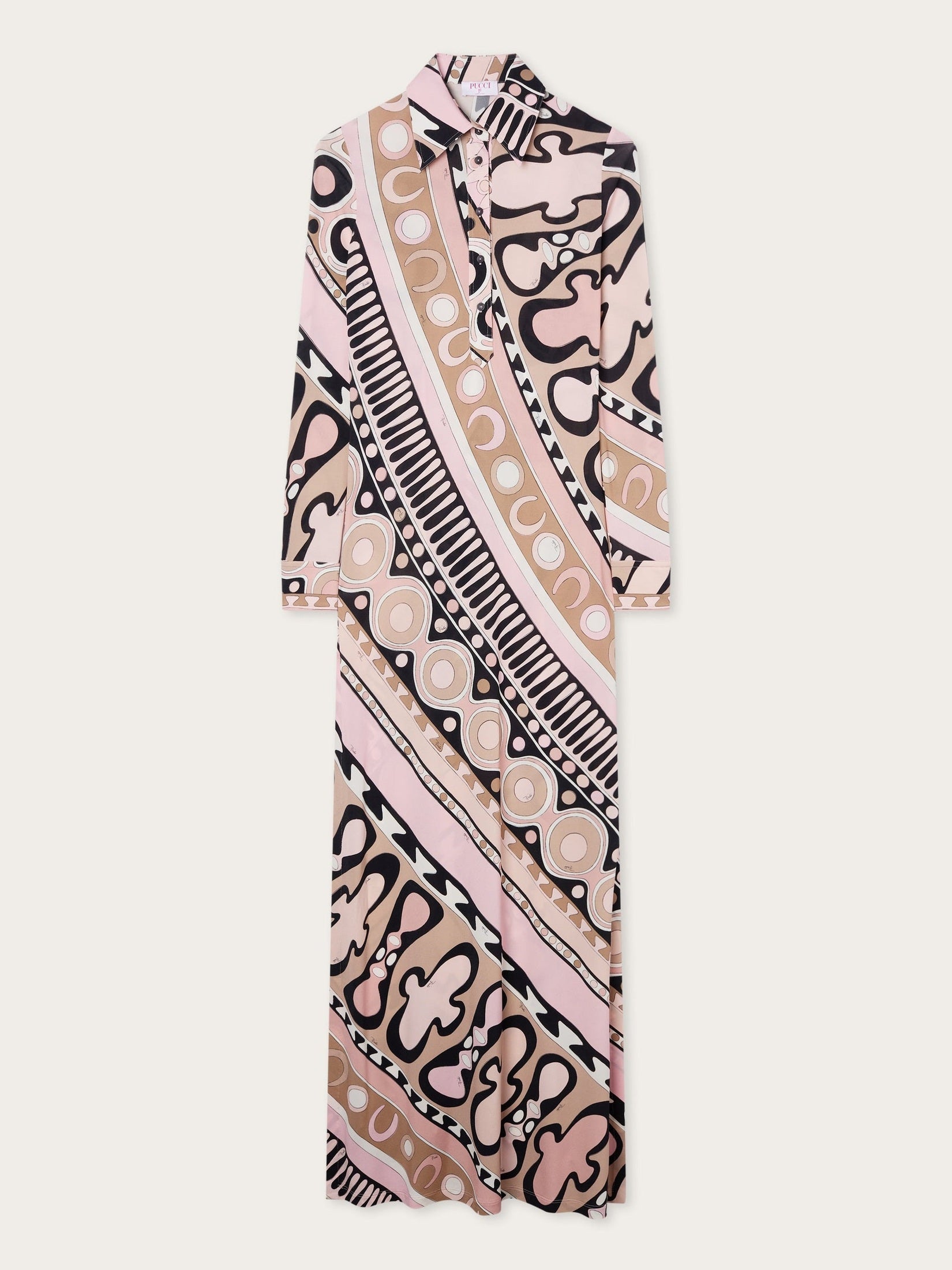 Soleil print chemisier dress