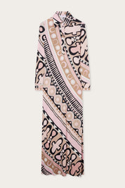 Soleil print chemisier dress