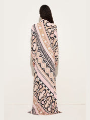 Soleil print chemisier dress