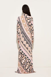 Soleil print chemisier dress