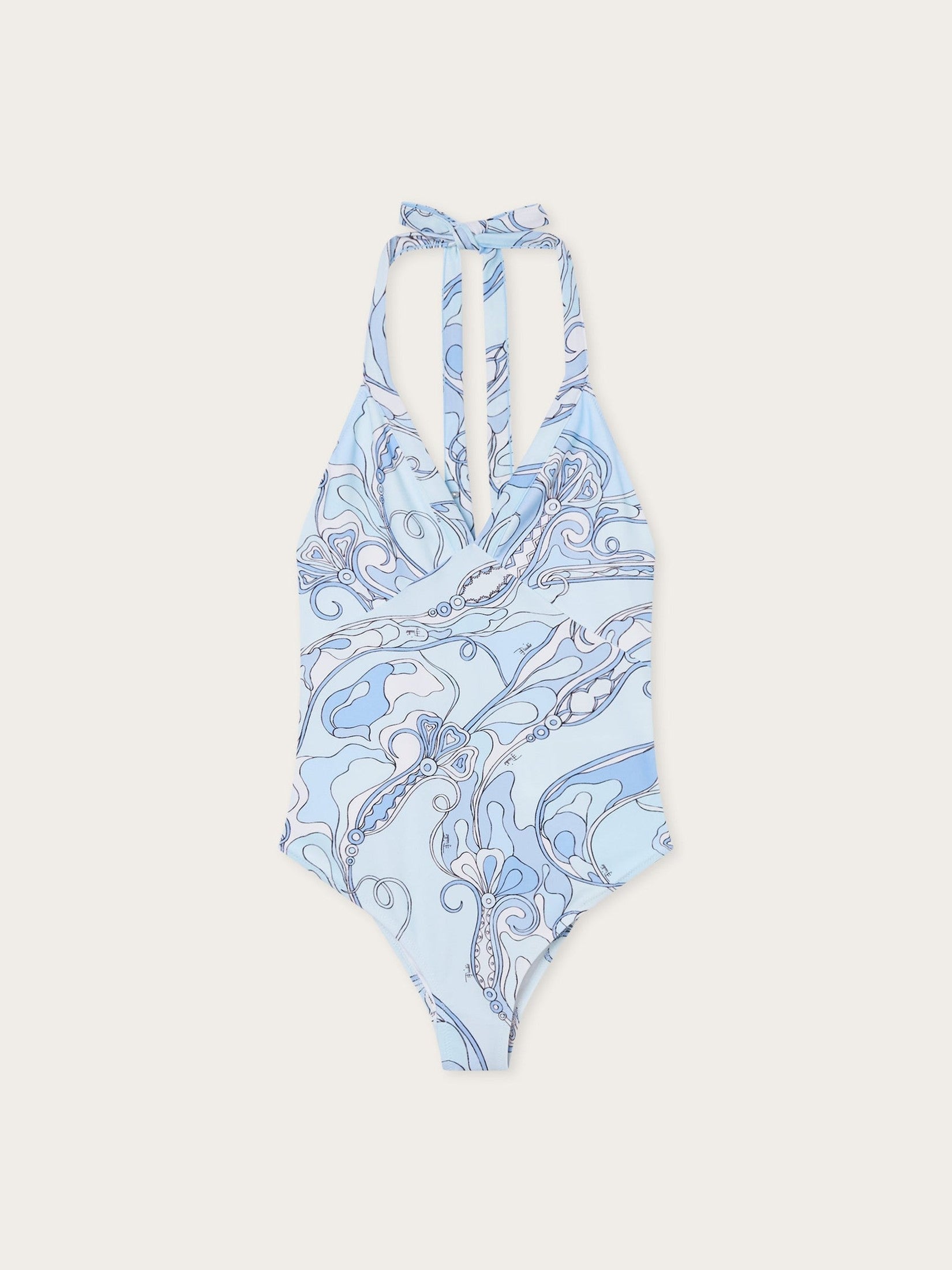 Orchidee print swimsuit