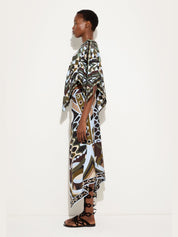 Manuba print kaftan top