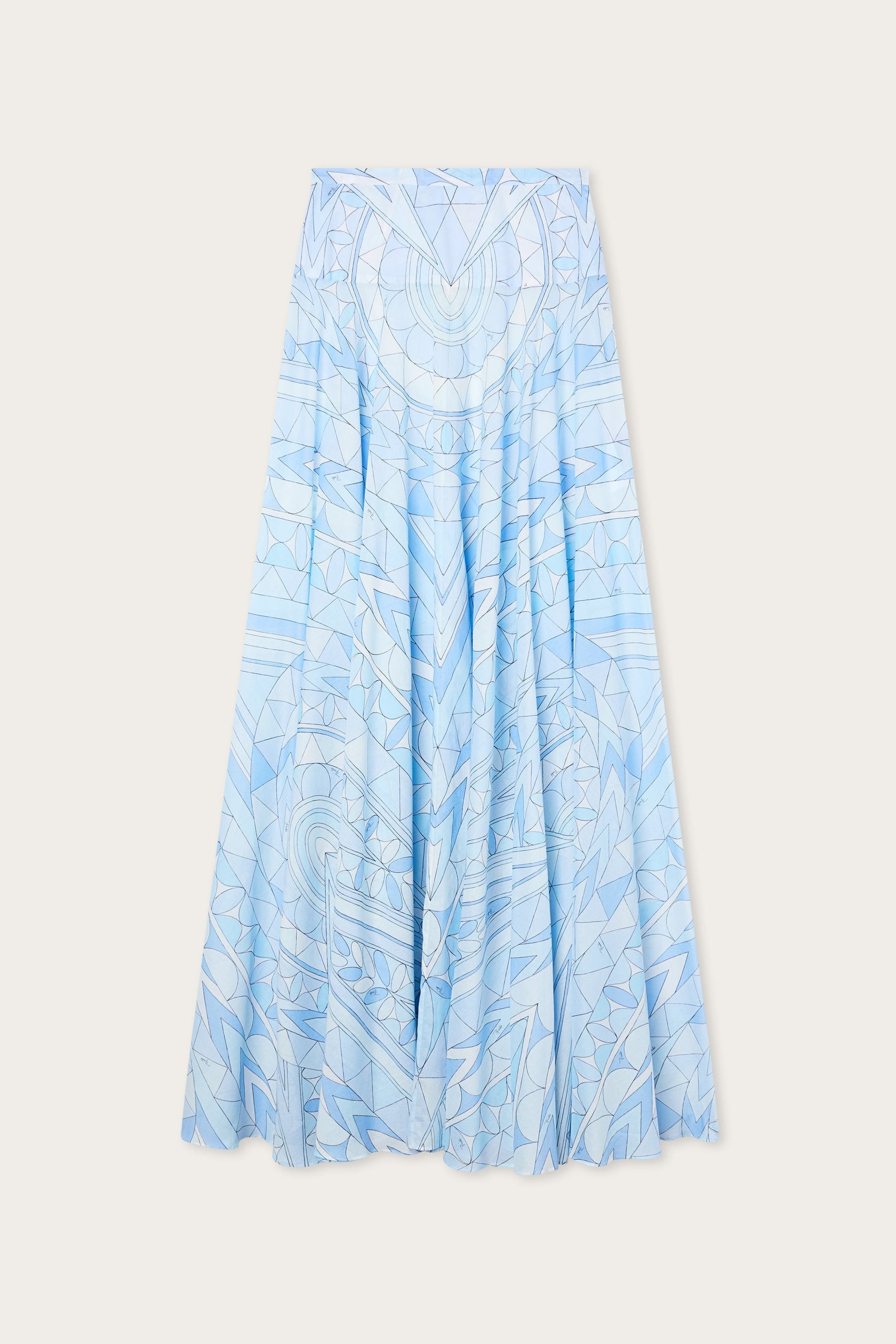Manuba print cotton skirt