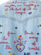 SOPHY KITSCH STITCH RELAXED SHIRT