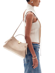 GYOZA COWHIDE LEATHER EMBOSSED LIZARD