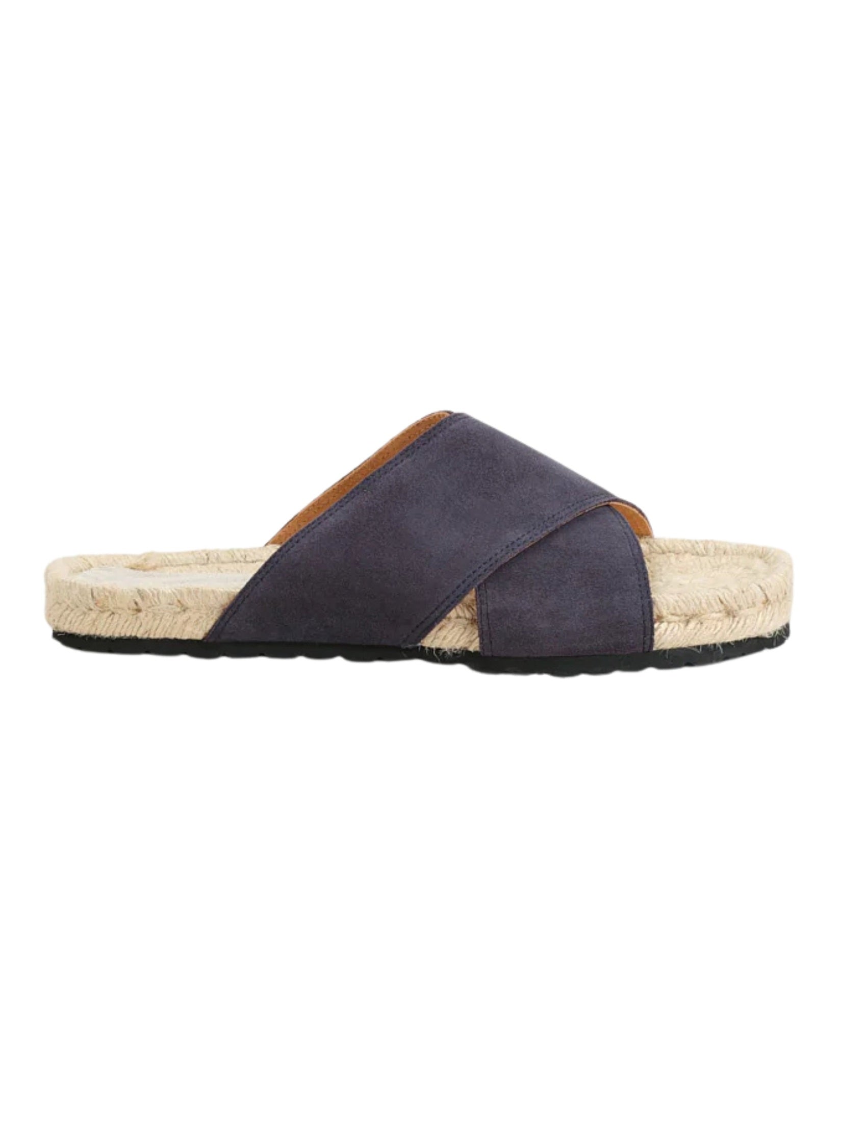 Crossed bands sandals