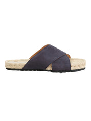 Crossed bands sandals