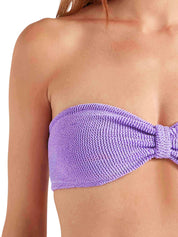 Jean bikini crinkle lilac