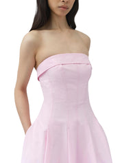 Avril Cotton Bustier Maxi Dress