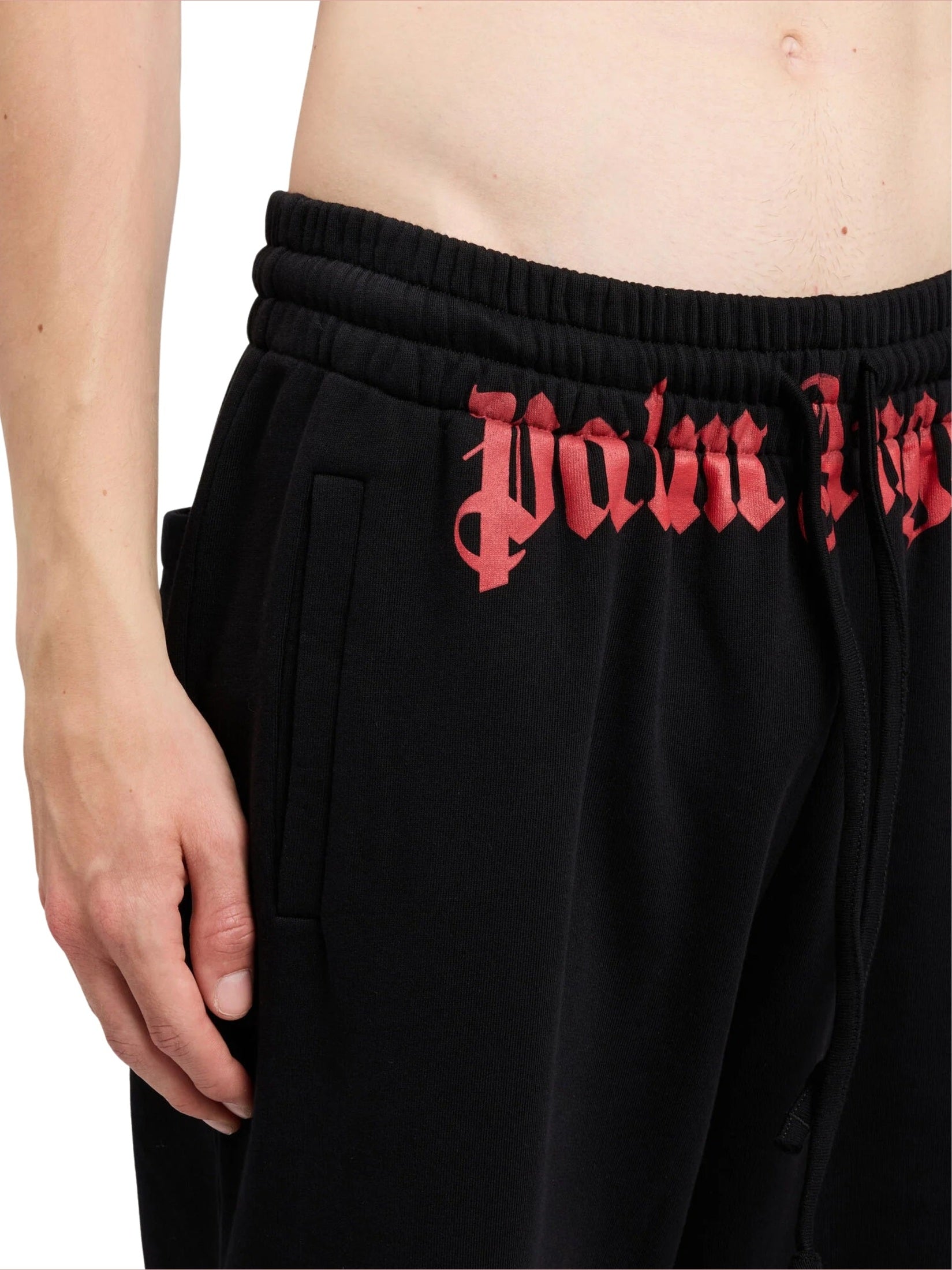 Waist logo sweatpants
