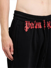 Waist logo sweatpants