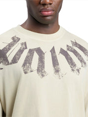Big neck logo loose t-shirt