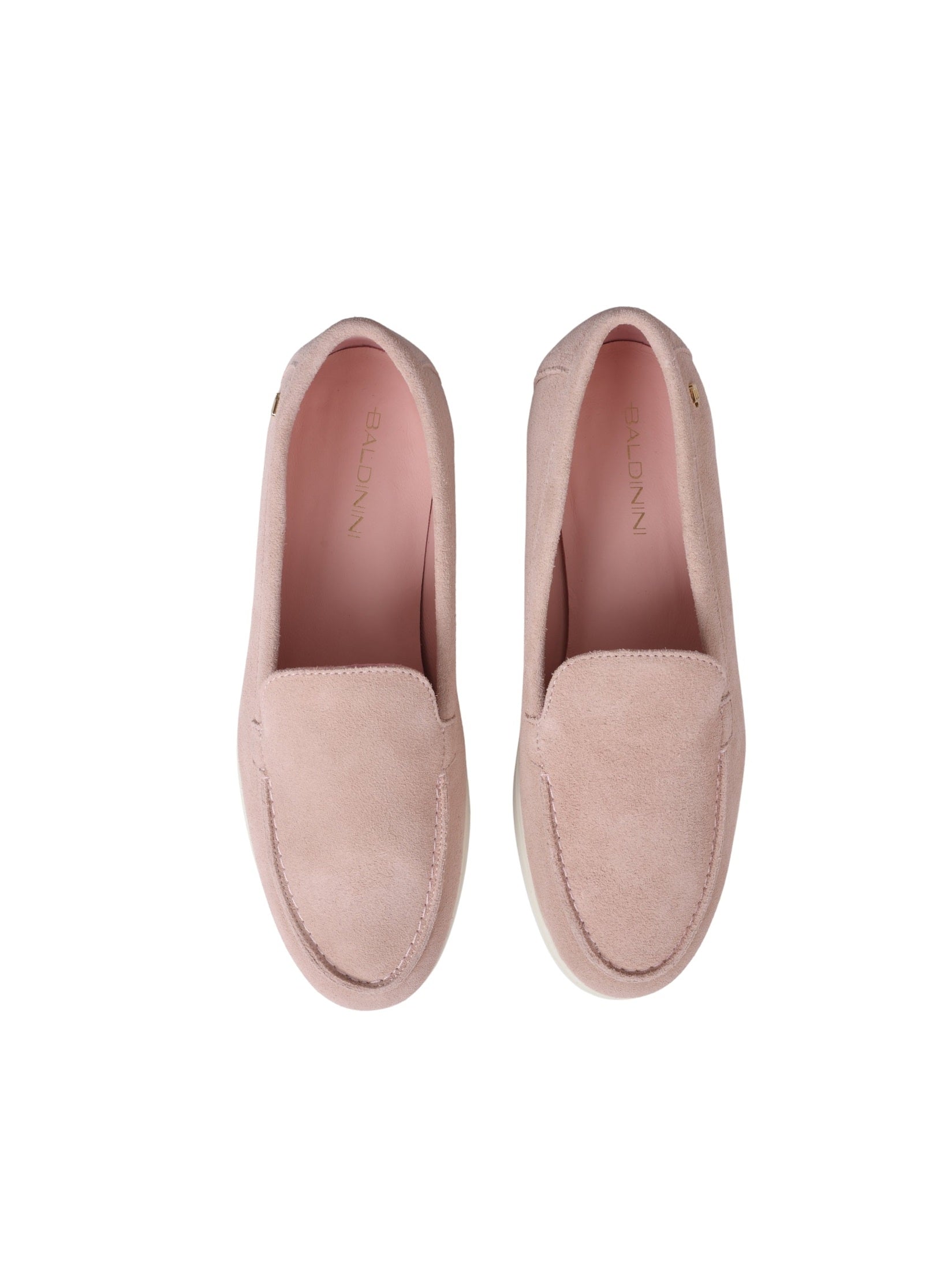 Slip on s. suede pow.pink