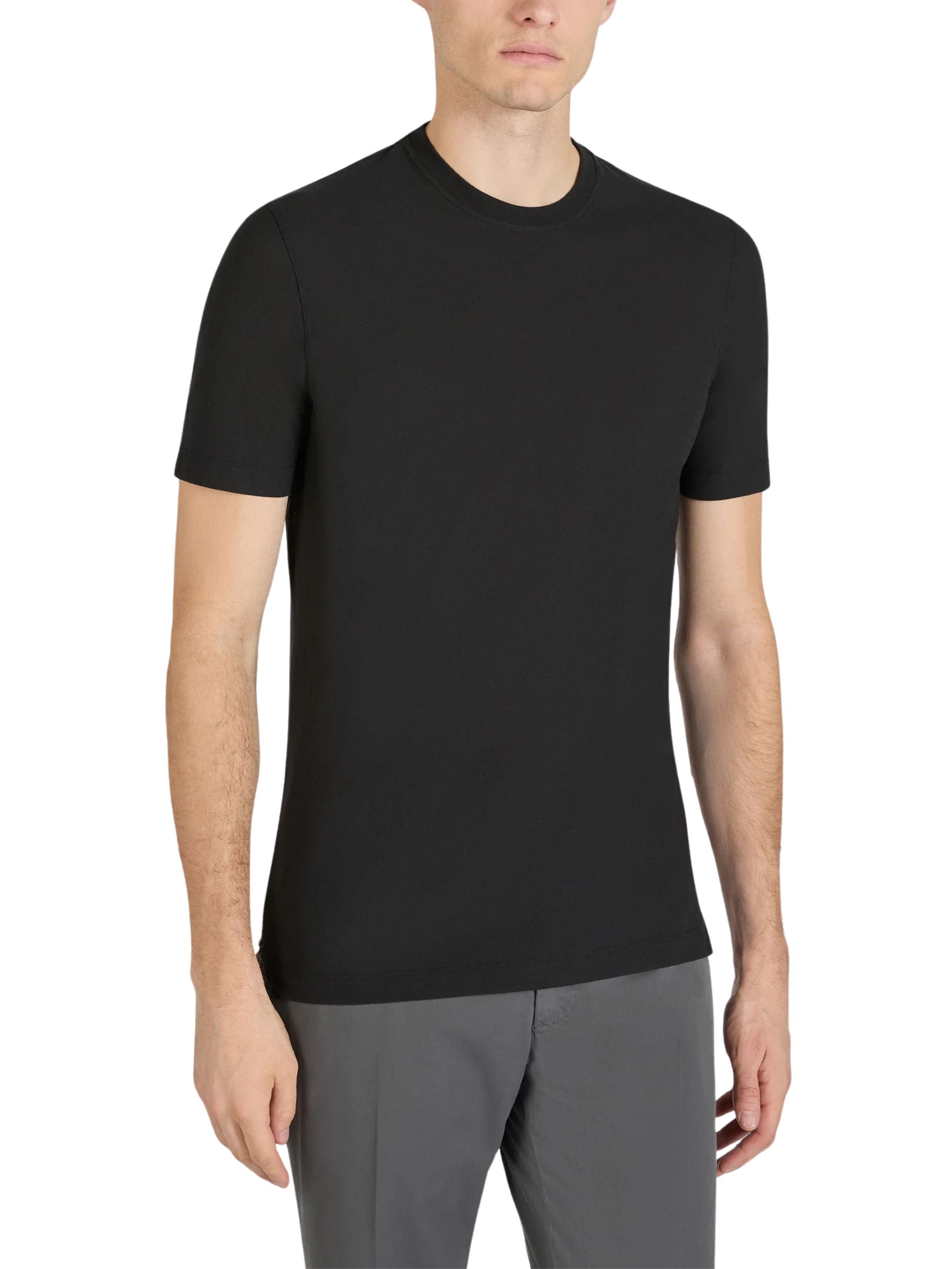 SHORT SLEEVE ROUND NECK MEN'S T-SHIRT
