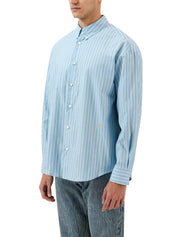 The blue stripe shirt