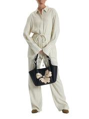 STRIPED OVERSIZED SHIRT