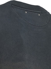 JOURNEY UNISEX CREW NECK DYED COTTON FLEECE BLEACHING EFFECT WITH EMBROIDERY