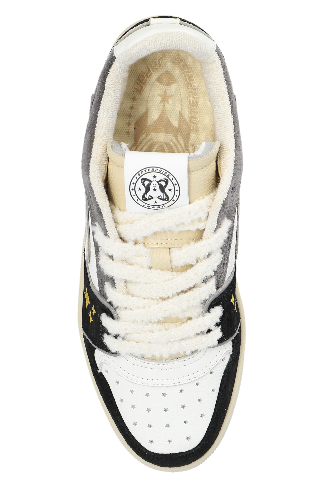 ENTERPRISE JAPAN WHITE ‘EJ EGG ROCKET’ SNEAKERS