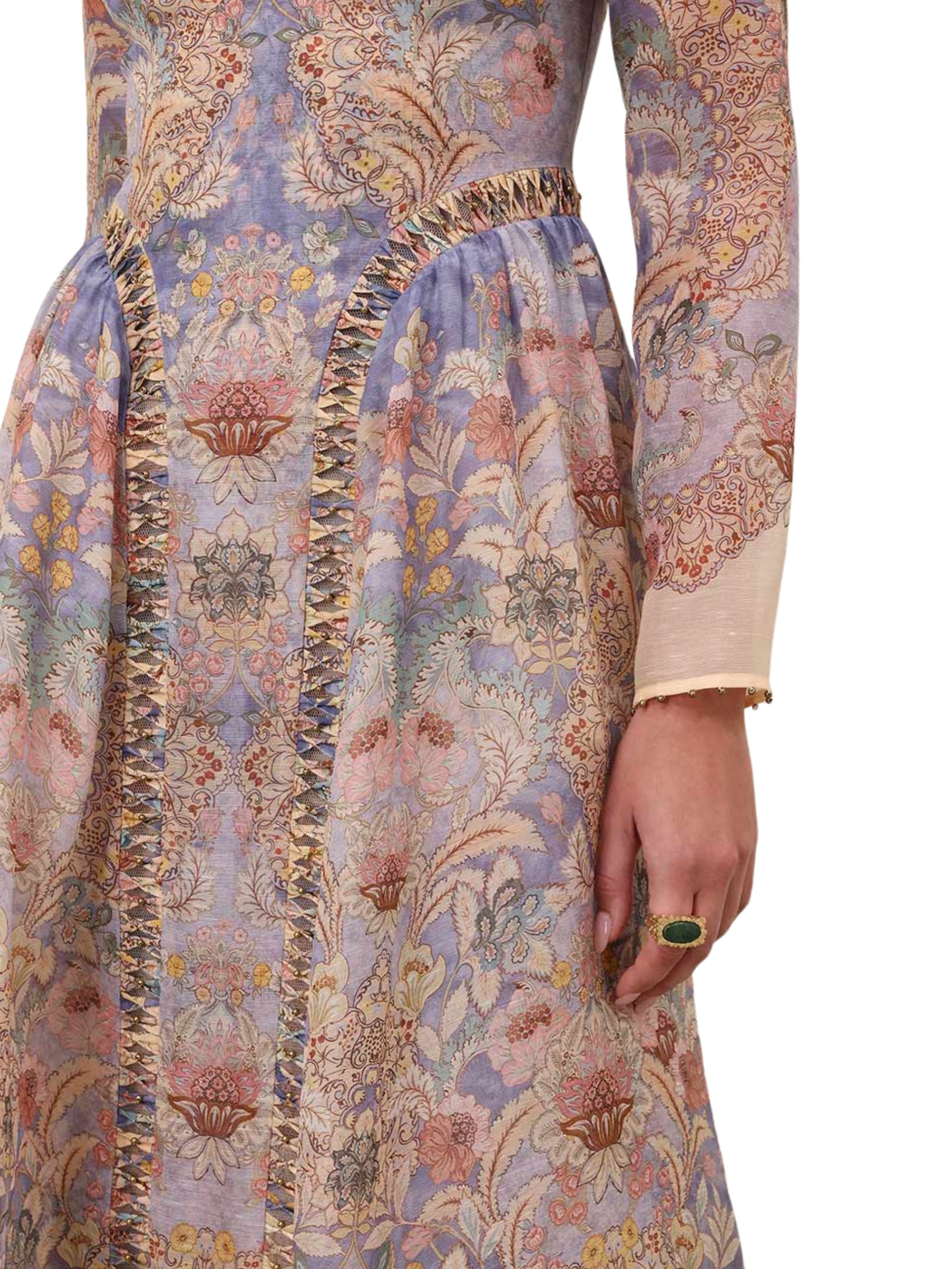 Rebellion beaded midi dress