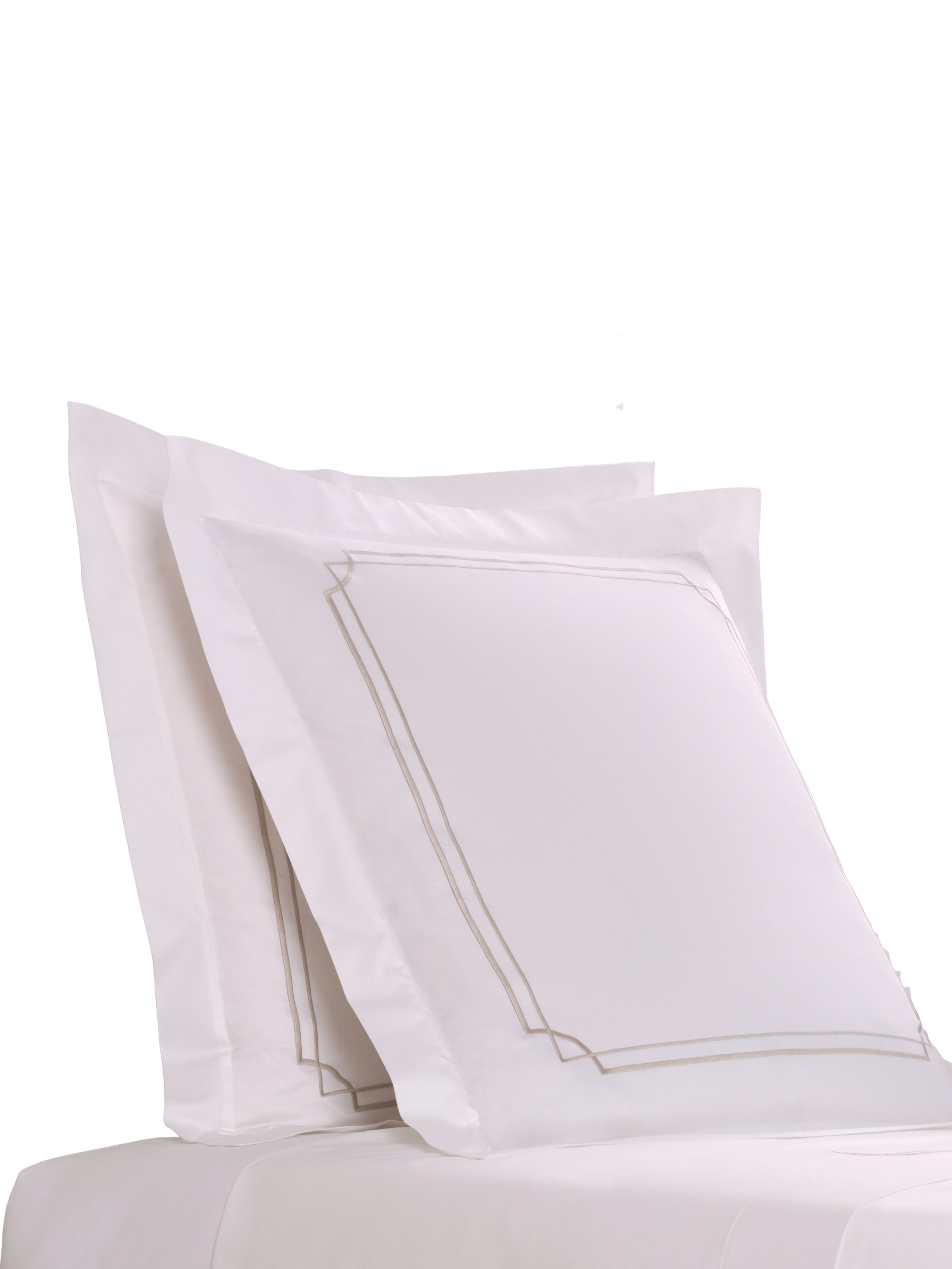 Layering embroidery sham 4 borders