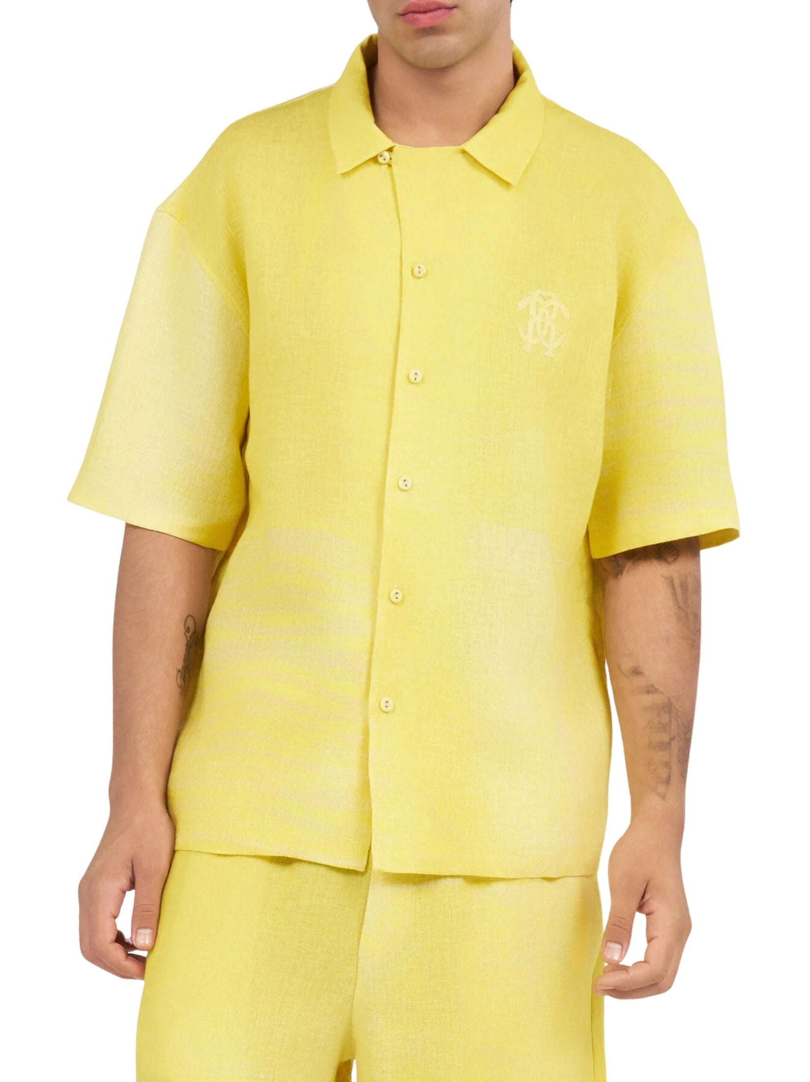 SHORT-LINEN SHIRT