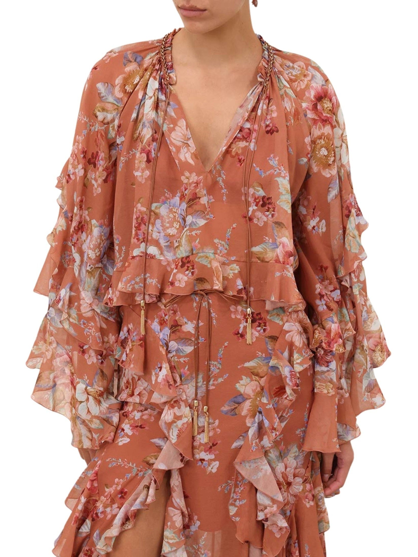 Awaken ruffle blouse
