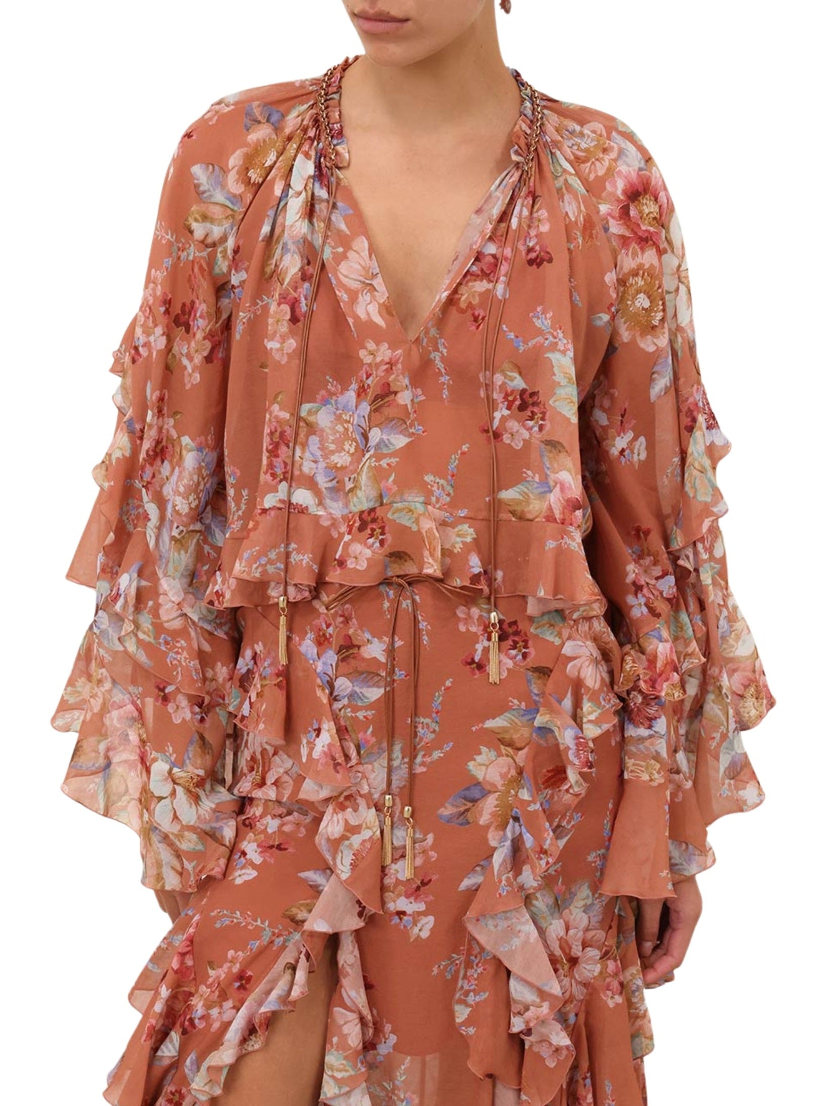 Awaken ruffle blouse