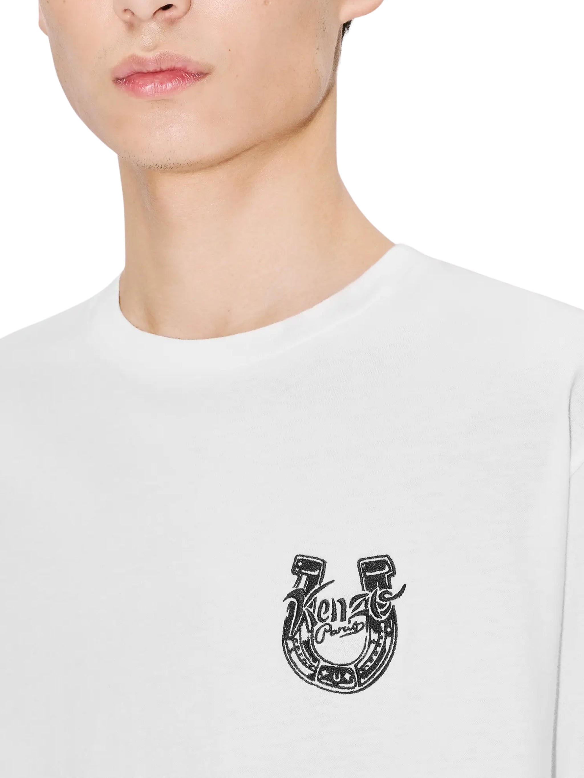'lunar new year' embroidered t-shirt in cotton