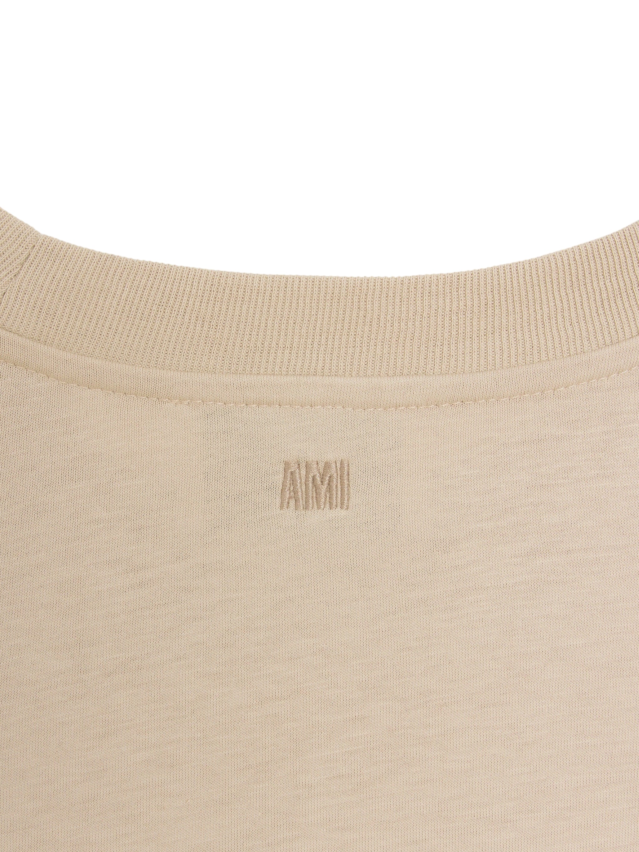 Beige Cotton Ami De Coeur T-shirt