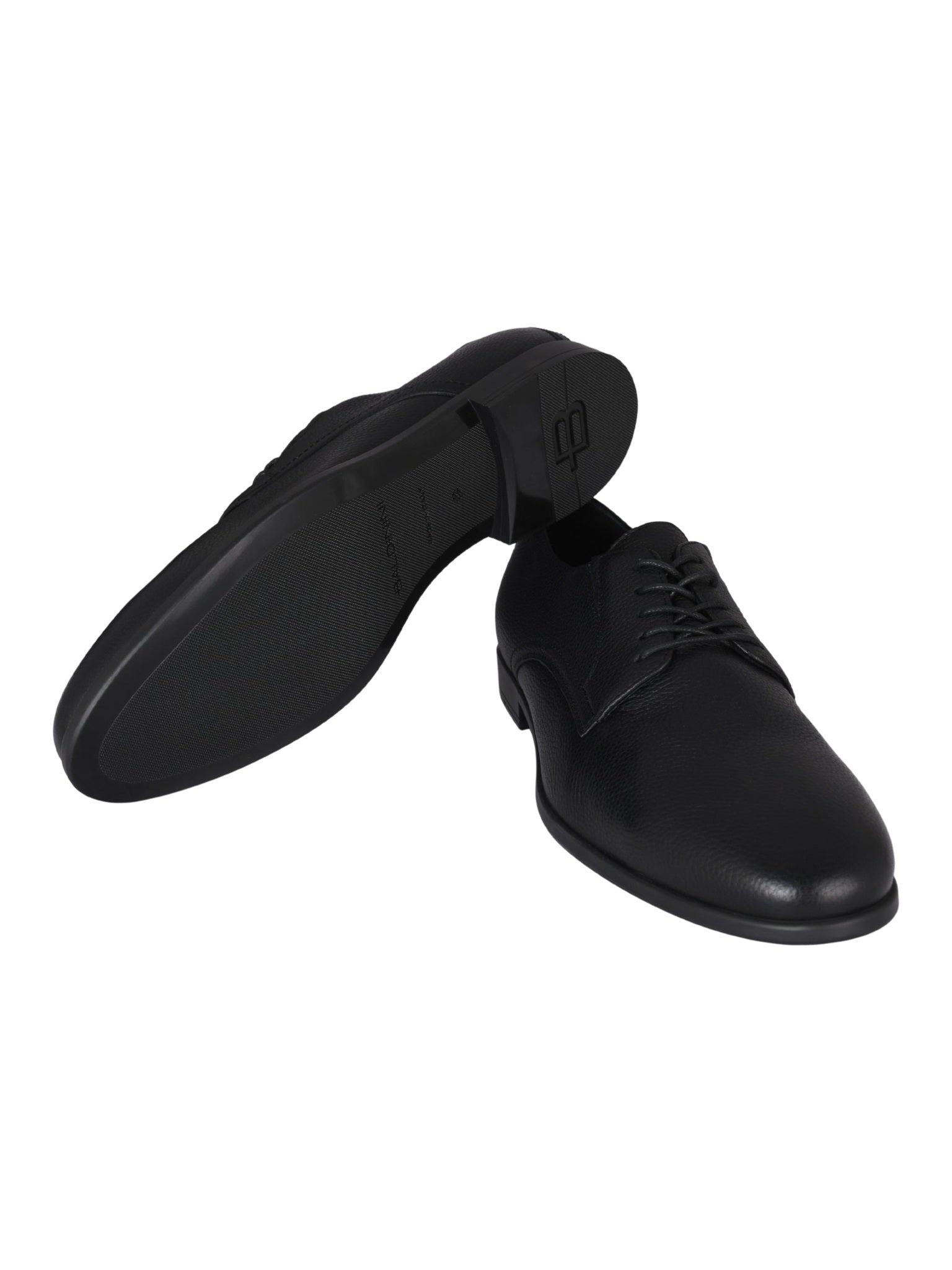 Lace up tumb.leat. black