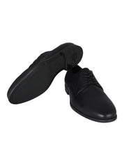 Lace up tumb.leat. black