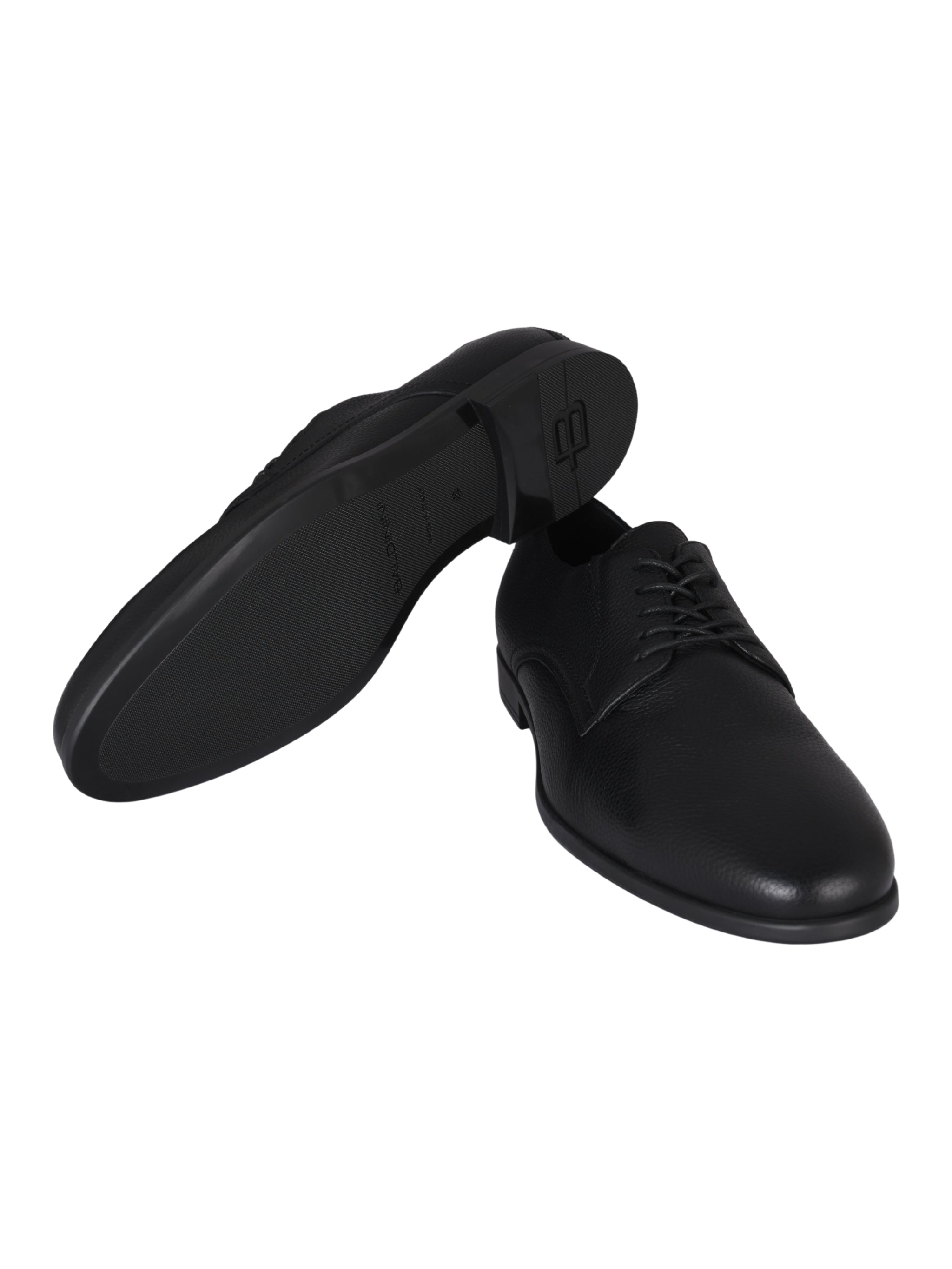 Lace up tumb.leat. black