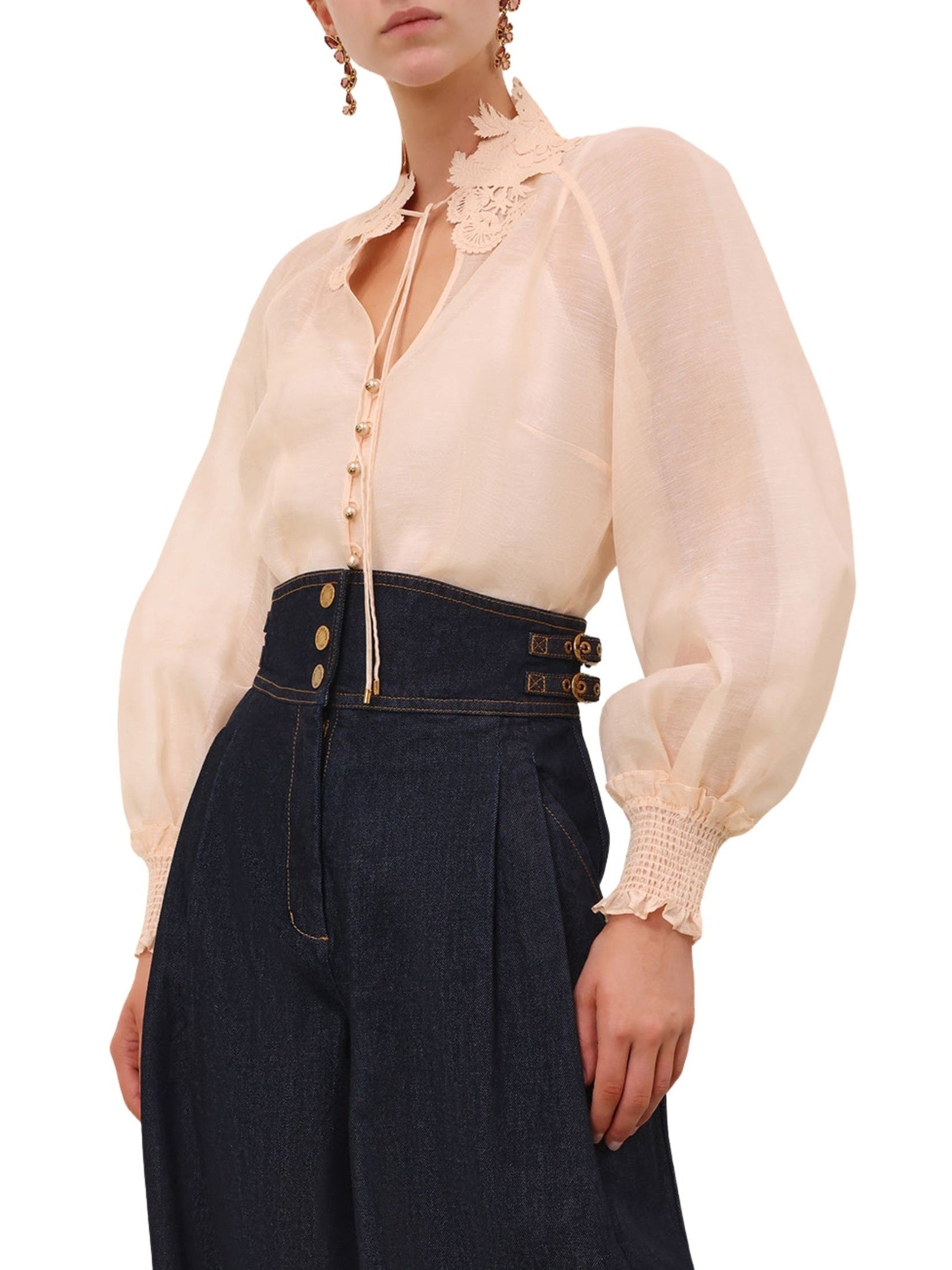 Rebellion collared blouse