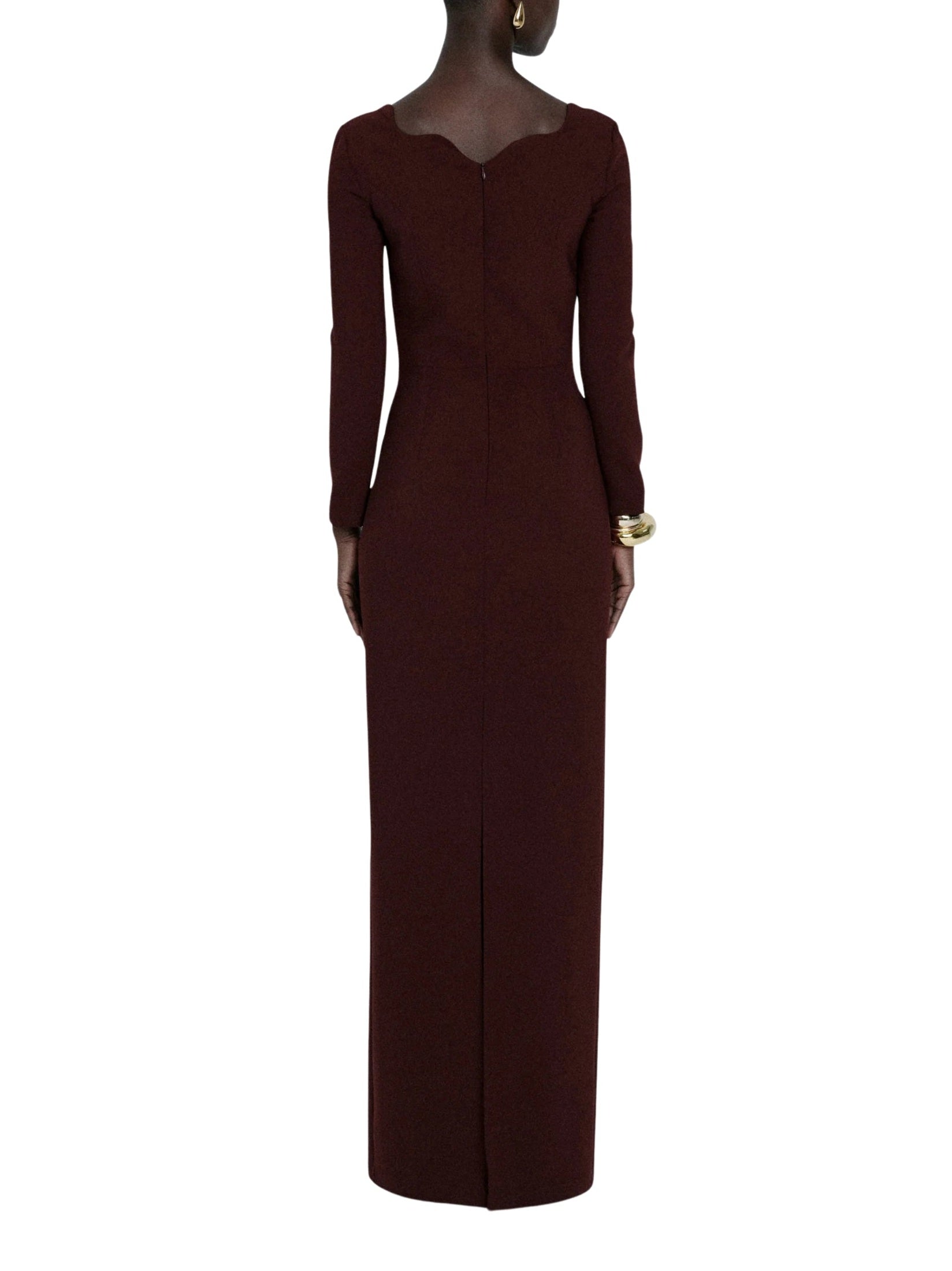 Cherry Burgundy Gown