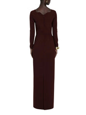 Cherry Burgundy Gown