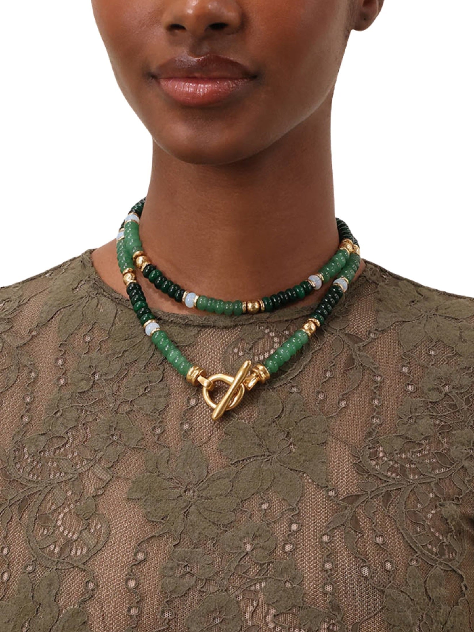 Mellow stone necklace