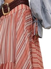 Rebellion Bohemian Midi Skirt