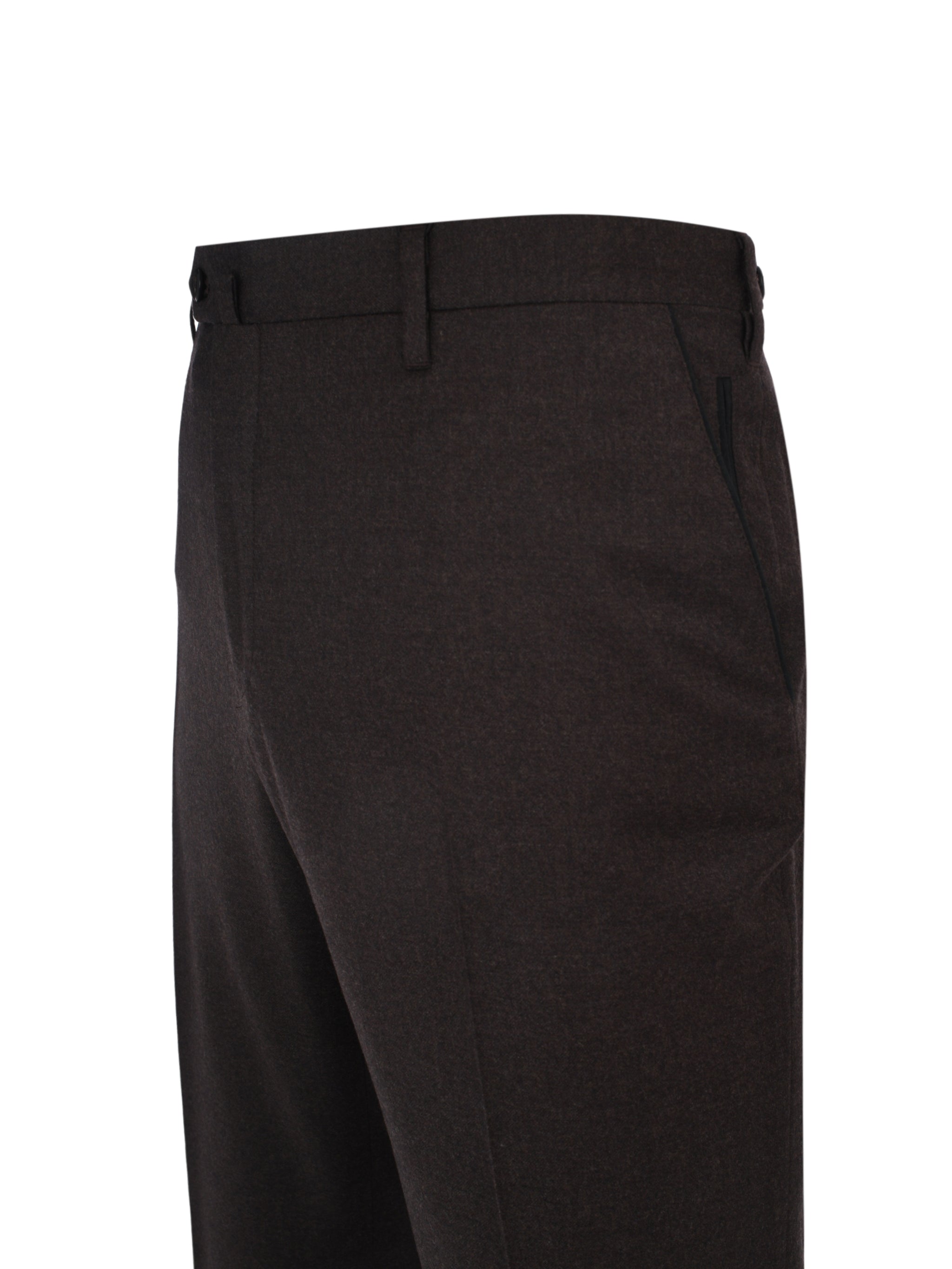 Trousers Brick Brown