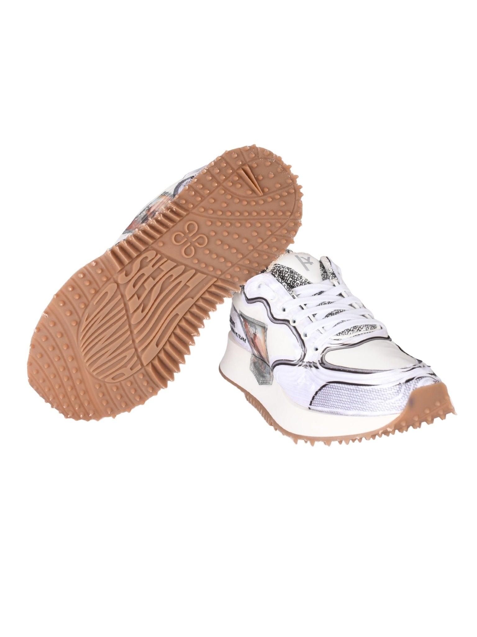 Sneaker freddy white digital 10