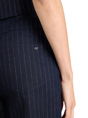 Shailene Metallic Pinstripe Pants