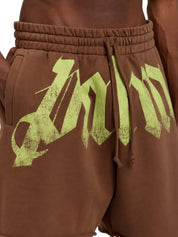 Big waist logo sweatshorts