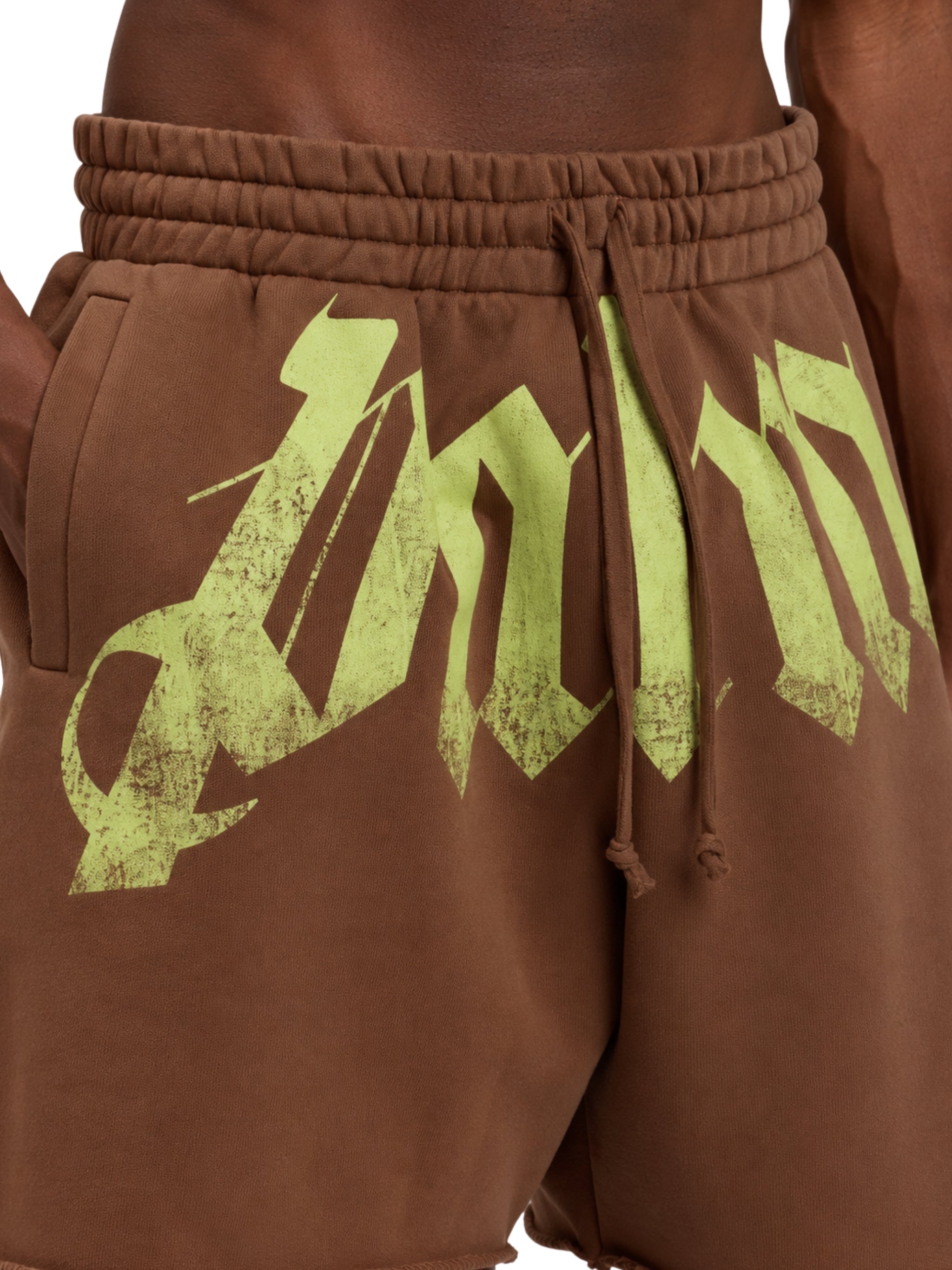 Big waist logo sweatshorts