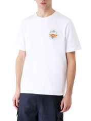 White Flower Court Icon Short Sleeve T?Shirt