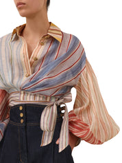 Rebellion Striped Blouse