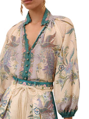 Indra billow blouse